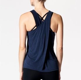Wholesale Custom Four Way Stretch Fitness Women Yoga Tank Tops